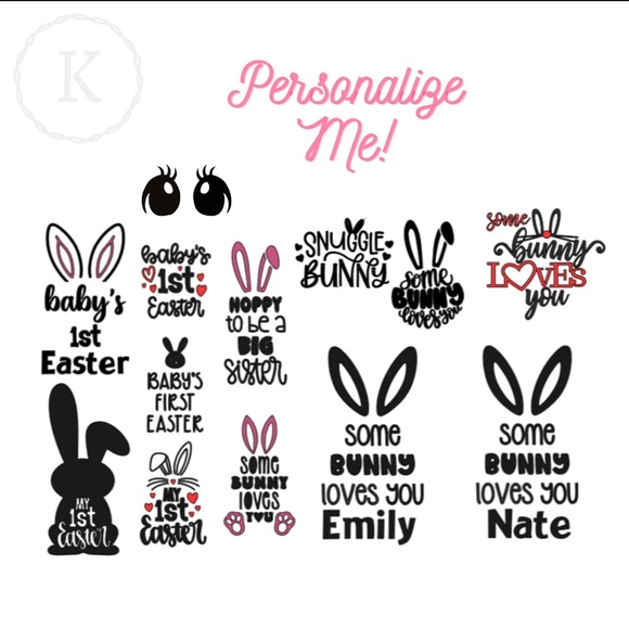 Custom Easter bunny’s for kids baskets - Picture 2 of 4